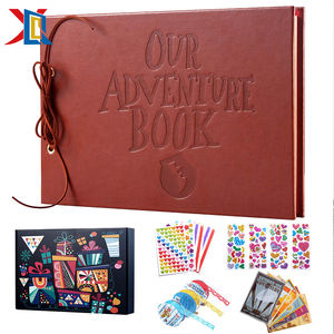 Il Nostro Libro delle Avventure con Copertina <span class=keywords><strong>in</strong></span> <span class=keywords><strong>Pelle</strong></span>, <span class=keywords><strong>Album</strong></span> Fotografico Fai-da-Te, Libro degli Ospiti - Product Image 6