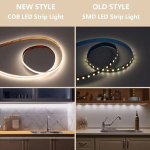 Kit de tira de luz LED COB CCT de 24V, 10m, 2700k-6500k, regulable, con control remoto y fuente de alimentación - Product Image 3