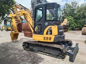 Excavatrice Komatsu d'occasion en bon état Mini pelle Komatsu d'occasion PC55 Excavatrice Komatsu d'occasion à vendre - Product Image 5