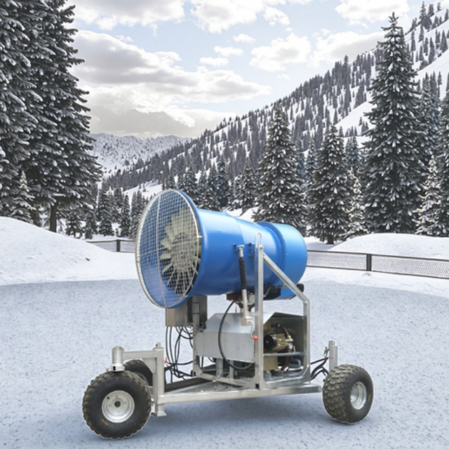 Chinese Commercial Snow Ski Resort Snow Cannon Artificial Snow Ice Maker Making Machine