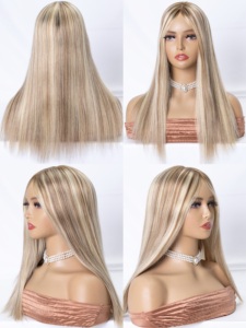 2026 Más Vendido Topper de Cabello Humano Remy Virgen Europeo 100% Sin Procesar con Base de Seda Lisa y Trama Frontal y Trasera - Product Image 4