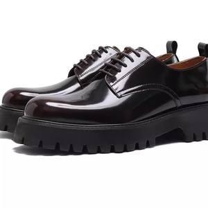 รองเท้าหนังแท้คุณภาพสูงสำหรับผู้ชาย รองเท้าลำลองแฟชั่นสไตล์อ็อกซ์ฟอร์ด รองเท้าหนังผู้ชายสำหรับใส่ทำงาน - Product Image 5