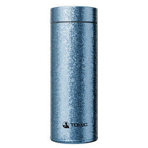 Taza Aislada de Titanio Puro Temeco de 350 ml, Taza de Bolsillo Portátil de Doble Pared con Filtro para Té, Tapa de Rosca y Caja de Regalo - Product Image 5