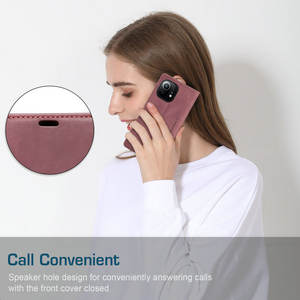 CaseMe เคสโทรศัพท์มือถือ Xiaomi 12 Ultra,เคสฝาพับหนังแท้ดีไซน์เรียบใส่บัตรได้สำหรับ Xiaomi <span class=keywords><strong>Mi</strong></span> 12 12X 11 <span class=keywords><strong>Mi</strong></span> 10T - Product Image 5