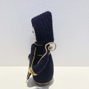 Poupée <span class=keywords><strong>Sao</strong></span>-Bento en coton crocheté faite à la main, tricotée, Jésus, cadeau pour la fête des pères et Noël, décoration de chambre d'enfant, décoration de la maison, ornements - Product Image 4