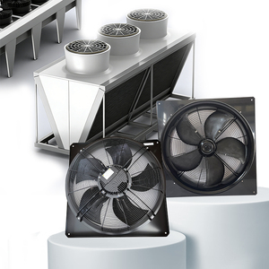 Ventilador axial de conducto ebmpapst de gran volumen de aire, sistema de refrigeración líquida, ventilador de enfriamiento en seco para refrigeración de maquinaria - Product Image 1