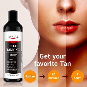 Loción de autobronceado falso con logotipo personalizado, loción bronceadora corporal de espuma bronceadora de <span class=keywords><strong>piel</strong></span> orgánica, loción de bronceado ultra oscura de bronce - Product Image 5