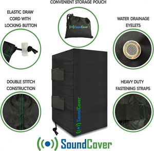 BSCI Factory 30-inch Outdoor Cover for Keter Unity (<b>Small</b>) Portable Table - UV Resistant, Breathable, All Weather - Product Image 3