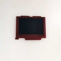 Lentille rouge-Kit d'écran LCD IPS V2 à rétroéclairage élevé de 10 niveaux de luminosité pour Game Boy Advance SP