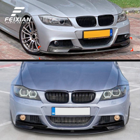Para BMW Serie 3 E90 E91 LCI M Sport 2009-2012, Difusor Delantero, Kit Aerodinámico, ABS Pulido, 100% Compatible, Fácil Instalación