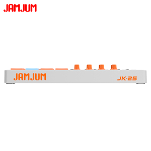 Clavier <span class=keywords><strong>MIDI</strong></span> sans fil JAMJUM avec 25 touches sensibles à la vélocité et 8 pads RVB - Product Image 3