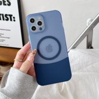 Coque de téléphone de luxe haut de gamme antichoc détachable à fixation magnétique pour charge sans fil iPhone 17 15 Plus 16 Pro Max 8 couleurs