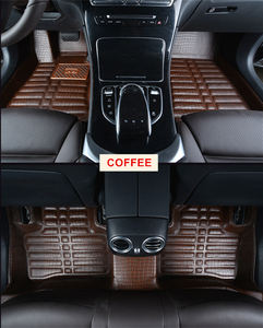 Tapis de sol de voiture en cuir personnalisés avec logo, best-seller, pour cadeau d'affaires, utilisation toutes saisons - Product Image 1