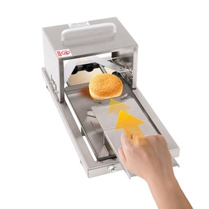 Trancheuse manuelle en acier inoxydable à lame céramique, excellent rapport qualité-prix, pour bagels, sandwichs <span class=keywords><strong>et</strong></span> burgers - Product Image 1