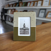 Escritorio Moderno y Creativo de MDF con Acabado Brillante, Efecto Agujereado, Ecológico, Hecho a Mano, con Bloques de Color, Aspecto Cerámico y Acabado Esmaltado con Motas