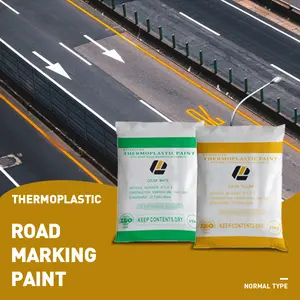 High Quality Road Marking Paint Hot Melt Thermoplastic 25% Reflective Glass Beads Mixed Road Marking Paint