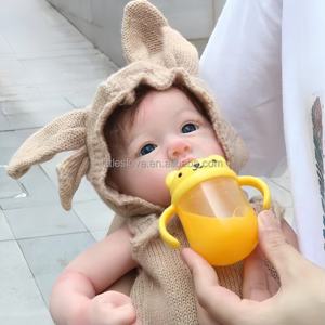 Muñeca <span class=keywords><strong>Reborn</strong></span> de Silicona Sólida al por Mayor Bebé de Silicona Completa Suave de 16 Pulgadas Kits de Muñecas <span class=keywords><strong>Reborn</strong></span> Hechas a Mano Muñecas Bebé Recién Nacido Realistas - Product Image 4