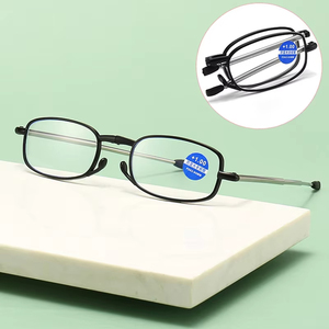 Lunettes de lecture pliantes en métal 2025 – Nouveauté, design tendance, anti-lumière bleue, pour femmes et hommes, qualité supérieure - Product Image 3