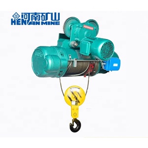 CD MD Type simple Double vitesse 2 tonnes 5 tonnes 10 tonnes hauteur de levage personnalisée palan à câble métallique électrique 3ton prix - Product Image 5