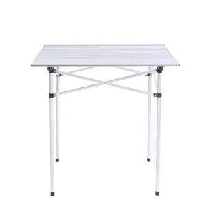 轻质户外折叠桌铝制折叠野营桌