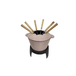 Ensemble de <span class=keywords><strong>fondue</strong></span> en <span class=keywords><strong>fonte</strong></span> avec 6 fourchettes - Product Image 3