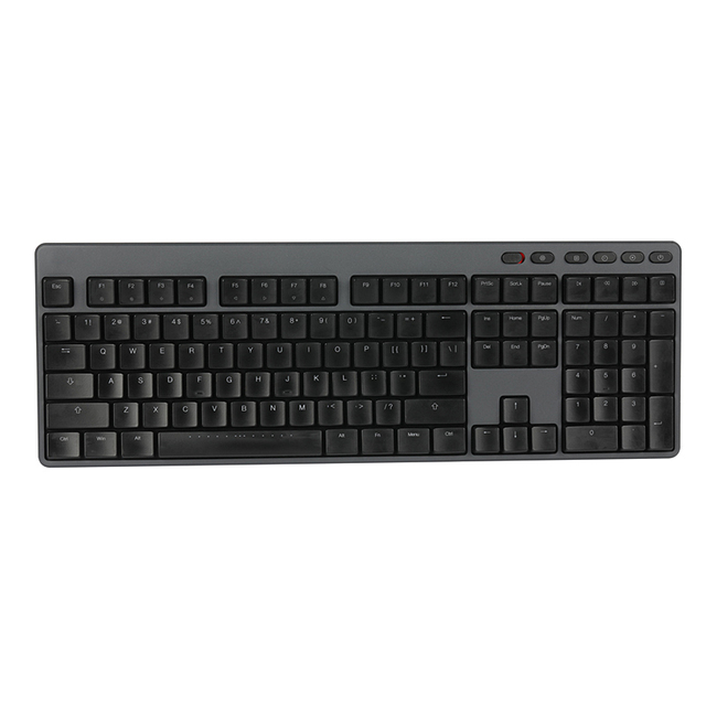 Hot Sell 108keys Cherry Red Switch Full Size White Light With Multimedia Type-C Interface Wired Gaming Mechanical Keyboard