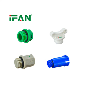 IFAN Tutti i Tipi di Materiali Idraulici in Plastica 20-125mm, Raccordi per Tubi Acqua PPR Verde Grigio Bianco Blu - Product Image 4