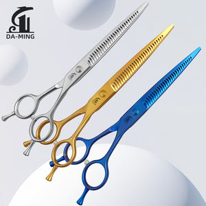 กรรไกรตัดแต่งขนสัตว์เลี้ยง JP440C ขนาด 7.25 นิ้ว อัตราการตัดบาง 70% สำหรับสุนัข/แมว รุ่น Beauty Refine รูปทรงกรรไกรปลายแหลม - Product Image 1