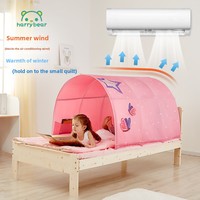 Tente de lit pour bébé, baldaquin de lit princesse, rideau de lit en polyester, installation rapide et facile, tente d'été 1,5 kg