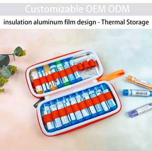 Caja de Medicamentos Portátil de EVA, Impermeable, Hecha de Lona de Poliéster, para Suministros Médicos Domésticos, Tubo para Cartuchos, Viajes, Uso Hospitalario - Product Image 6