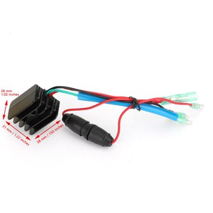 Rectificador para Motor Fuera de Borda Yamaha 6G1-81970-61 para Motores de 2 Tiempos 30 40 60 HP, Pieza de Repuesto - Product Image 5