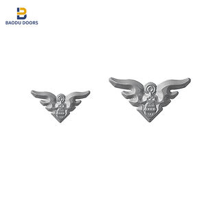 Baodu الحديد الزهر الزهور والأوراق ل بوابة مشغولة من الحديد الحلي إكسسوارات سياج الحديد الزهر spearheads ، درابزين طوق - Product Image 2