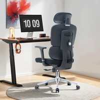 Guangdong Executive Lift Chaise de bureau avec roulement pivotant avec roues Cadeira De Escritorio Office Boss Furniture Chaise pivotante