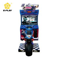 Simulateur de course de moto vidéo Eplay Playground, jeu d'arcade à monnayeur, machine de jeu simulateur de moto