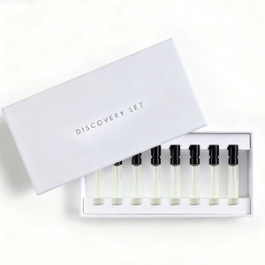 Coffret Cadeau Parfum Personnalisé Vert 5 ou 6 pièces 2ml 5ml 10ml en Carton Rigide avec Insert en Papier pour Découverte <span class=keywords><strong>et</strong></span> Style de Vie - Product Image 5