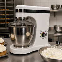 Batteuse Électrique Commerciale pour Boissons et Pâtisserie 5L 7L – Mélangeur de Lait Frais et de Gâteaux