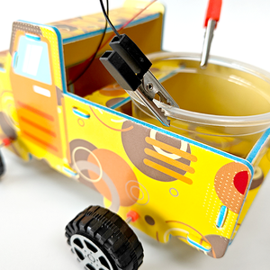 Kit STEM de <span class=keywords><strong>Energía</strong></span> Renovable para Niños: Coche con Celda de Combustible de Agua Salada, Juguete Educativo de Ciencia Ambiental - Product Image 5