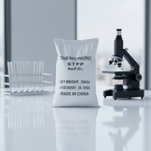 Suministro a Granel de <span class=keywords><strong>Aditivo</strong></span> de Fosfato STPP <span class=keywords><strong>E451</strong></span> de Grado Alimenticio para Control de pH en Productos Lácteos y Bebidas - Bolsa de 25 kg Precio de Fábrica - Product Image 1