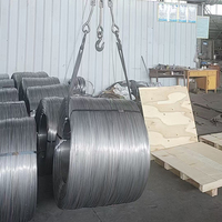 Fil de cuivre 8 mm, tige en cuivre SAE 1018, bobine 6 mm, acier à haute teneur en carbone Q195, four de fusion, aluminium de qualité EC 9,5 mm