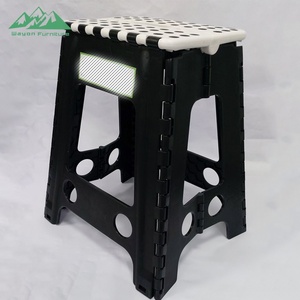 Sgabello Pieghevole in <span class=keywords><strong>Plastica</strong></span> Stile Vintage Europeo per Casa, Esterni, Campeggio e Pesca, Durevole e Leggero - Product Image 5