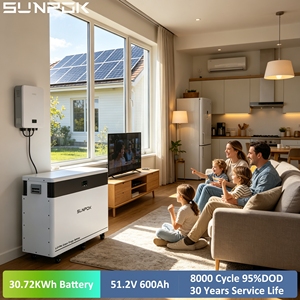 แบตเตอรี่ Sunpok Lifepo4 51.2V 600ah <span class=keywords><strong>30kw</strong></span> ระบบกักเก็บพลังงานแสงอาทิตย์ แบตเตอรี่ลิเธียมโซลาร์สำหรับบ้าน - Product Image 1