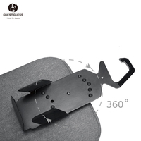 Table à repasser pliante noire grise élégante personnalisée professionnelle organisateur rotatif à 360 degrés pour le nettoyage des chambres d'hôtel