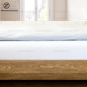 Japanese Solid Wood Floating <strong>Bed</strong> Floor Heating Friendly Headboardless <strong>Low</strong> Tatami <strong>Bed</strong> <strong>Frame</strong> Custom for Homestay - Product Image 5