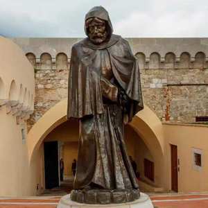 맞춤 제작 실물 크기 실내/실외 청동 주조 종교 인물 예수상 (맞춤 색상 가능) - Product Image 1