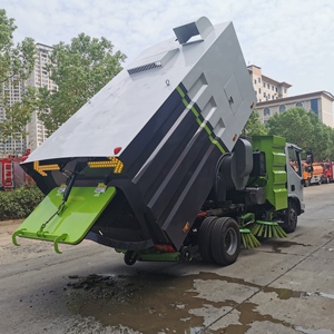 多功能扫路车扫路车清洗机清洁车灰尘真空卡车 - Product Image 4