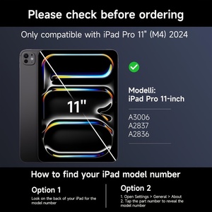 <span class=keywords><strong>Clavier</strong></span> Magique avec rétroéclairage et pavé tactile pour <span class=keywords><strong>iPad</strong></span> <span class=keywords><strong>Pro</strong></span> 11 pouces M4, <span class=keywords><strong>protection</strong></span> magnétique sans fil Bluetooth - Product Image 4