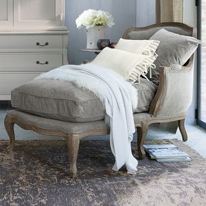 Sillón de Estilo Europeo Vintage para Sala de Estar o Dormitorio, Sofá Cama - Product Image 3