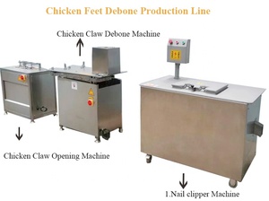 Equipo para Deshuesar Patas de Pollo, Acero Inoxidable 304, Maquinaria de Alta Eficiencia para Cortar Uñas de Patas de Pollo con Motor - Product Image 5