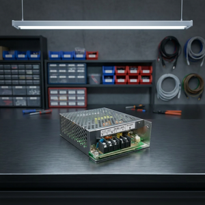 Alimentation à découpage CC-CC SM12200M 12V 20A à sortie unique pour équipement industriel avec protection contre les surtensions FCW - Product Image 3