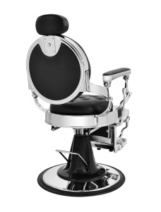 Ghế làm tóc/thẩm mỹ viện hiện đại màu đen PVC cao cấp, bơm thủy lực chịu lực, xoay 360 độ, ngả lưng, điều chỉnh độ cao, dùng được cho phòng khách - Product Image 5